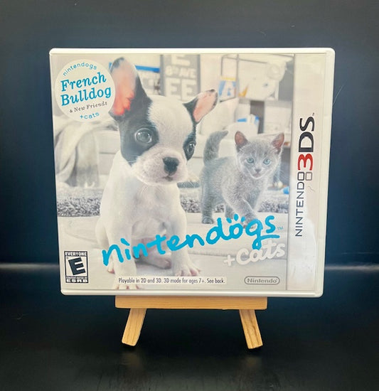 Nintendo 3DS nintendogs + cats: French bulldog & new friends