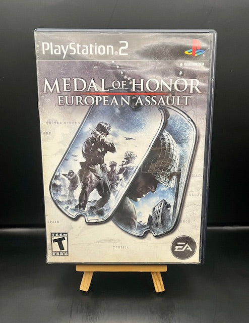 PlayStation 2 Medal of Honor European Assault (no instructions)