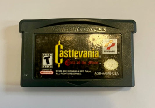GameBoy Advance Castlevania Circle of the Moon