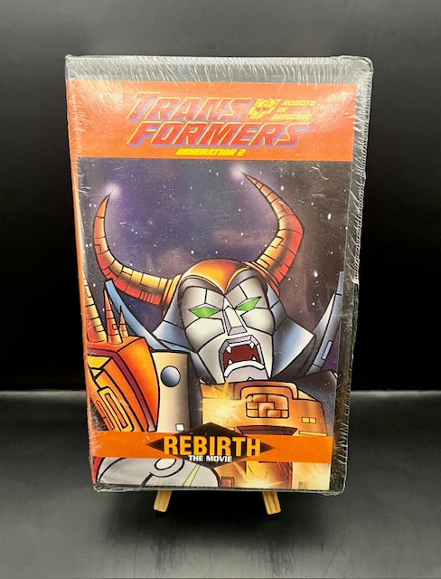 The Transformers Generation 2 Rebirth VHS (1998) *New/sealed