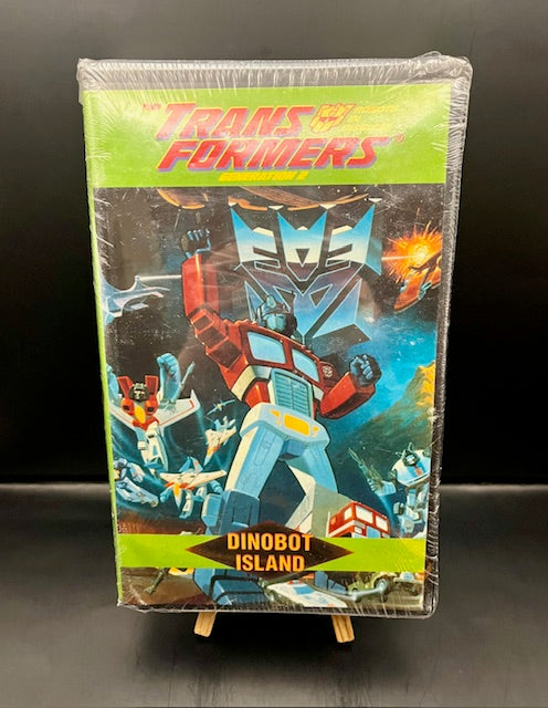 The Transformers Generation 2 Dinobot Island VHS (1998) *New/sealed