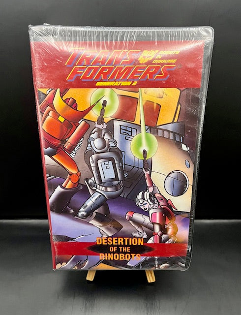 The Transformers Generation 2 Desertion of the Dinobots VHS (1998)