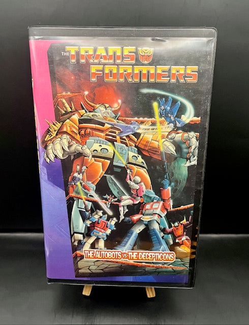 The Transformers The Autobots vs The Decepticons VHS (1995)