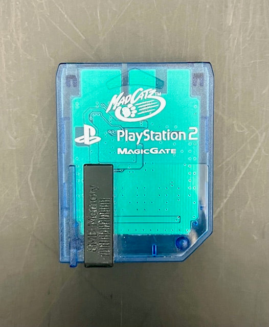 PlayStation 2 Memory Card Mad Catz (Blue)