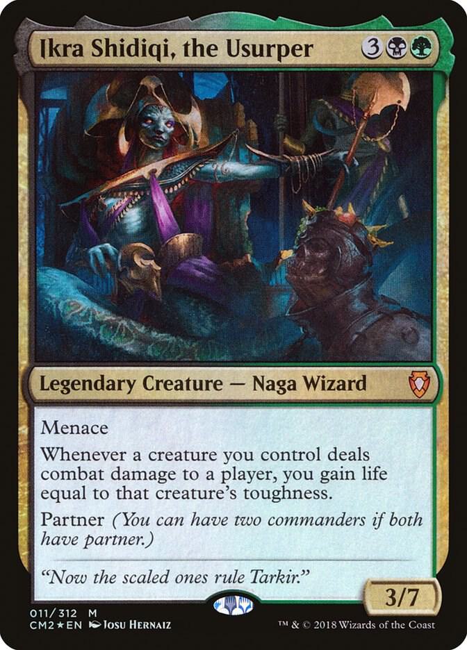Ikra Shidiqi, the Usurper #11 FOIL Commander Anthology Volume II