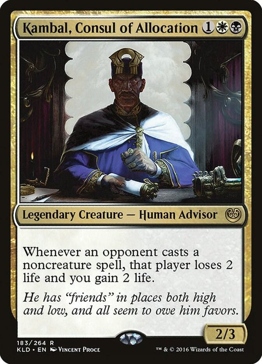 Kambal, Consul of Allocation #183 FOIL Kaladesh
