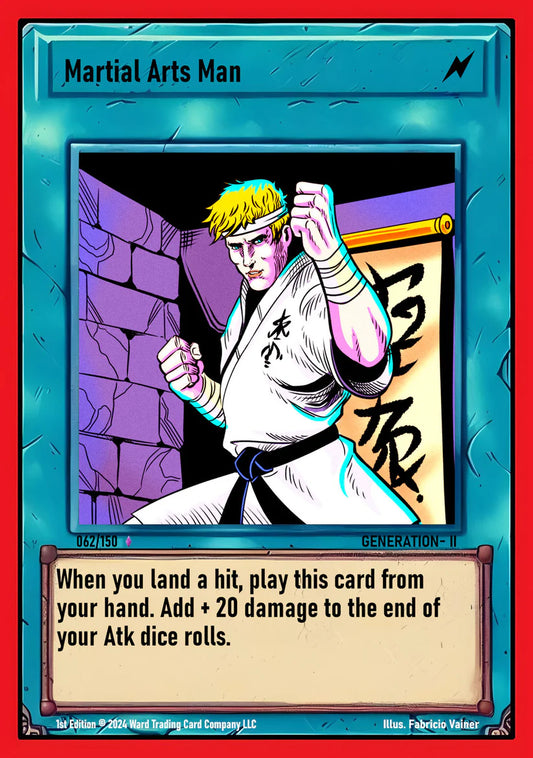 Martial Arts Man #62 Ward Gen II
