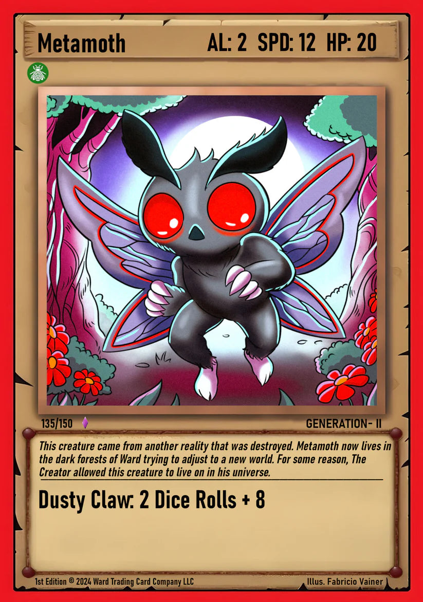 Metamoth #135 Ward Gen II – The Curious Crow Company