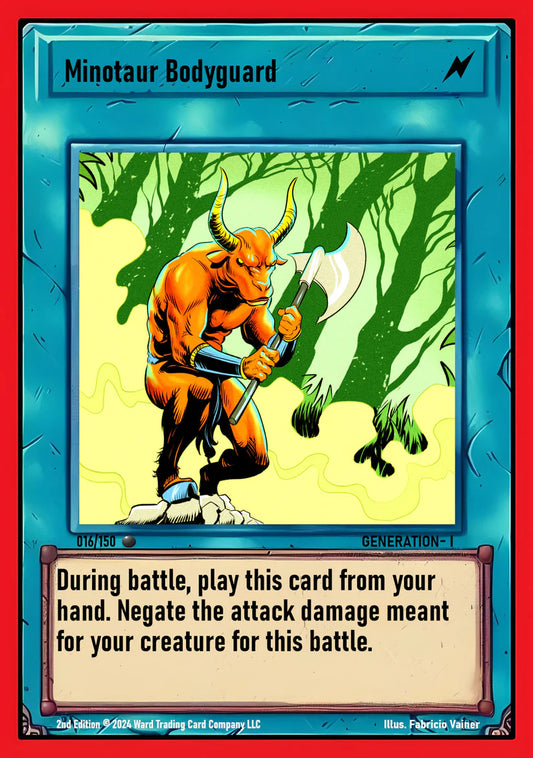 Minotaur Bodyguard #16 Ward Gen I