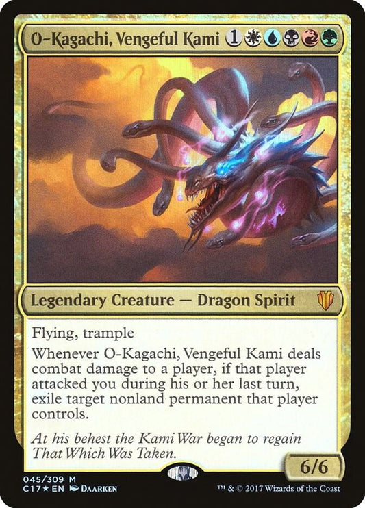 O-Kagachi, Vengeful Kami #45 FOIL Commander 2017