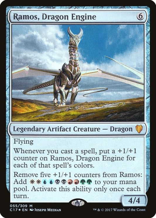 Ramos, Dragon Engine #55 FOIL Commander 2017