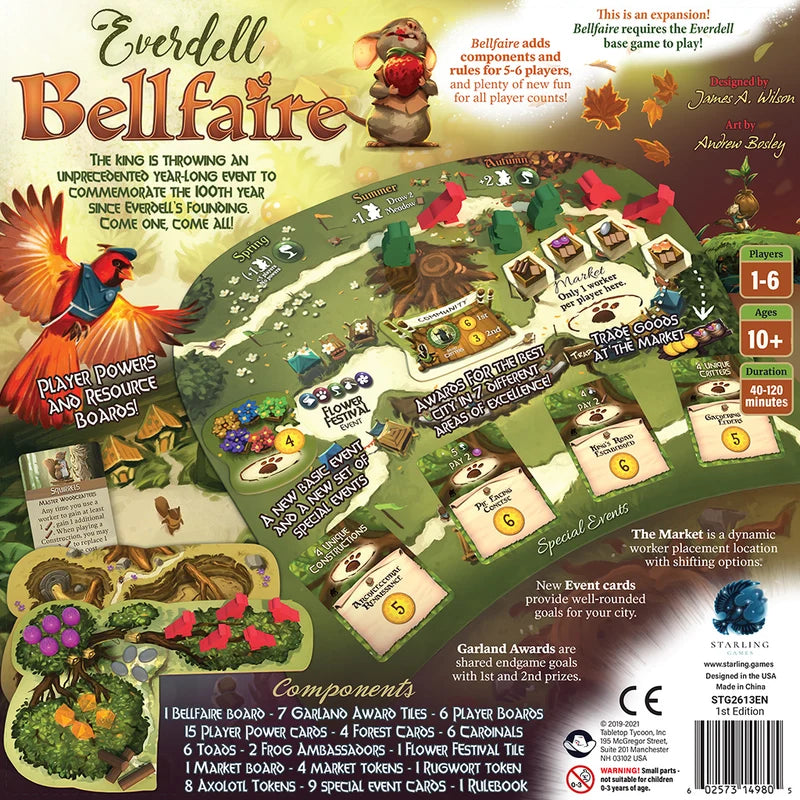 Everdell Bellfaire Expansion (NEW/SEALED)