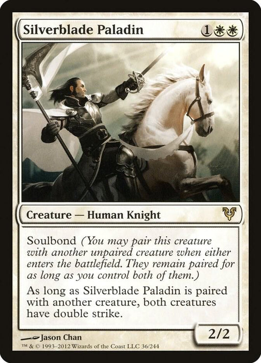 Silverblade Paladin #36 FOIL Avacyn Restored