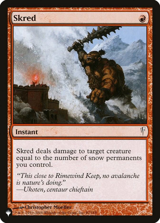 Skred #97 The List Reprints