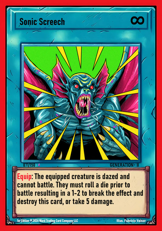 Sonic Screech #71 Ward Gen II