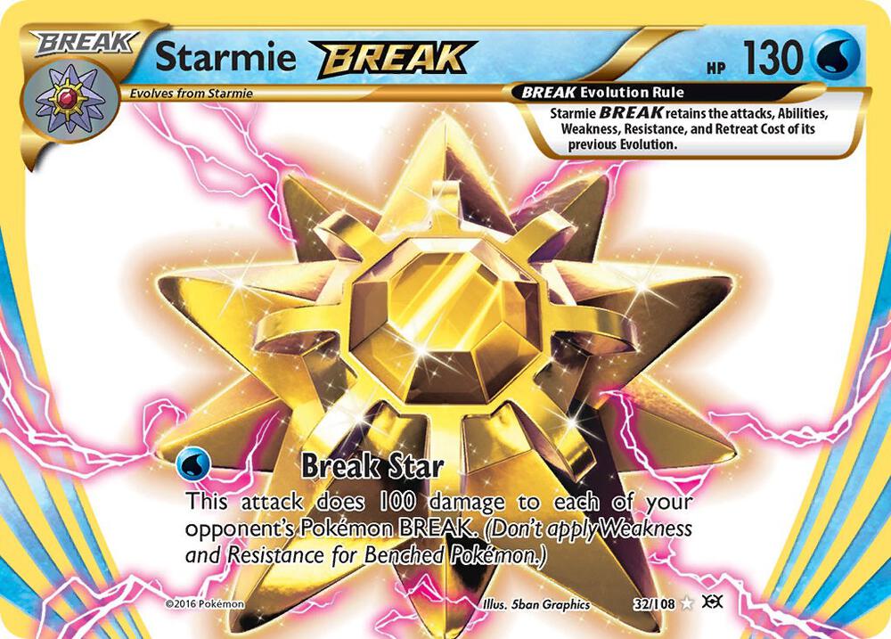Starmie BREAK #32 XY - Evolutions