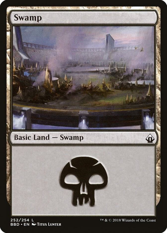 Swamp #252 FOIL Battlebond