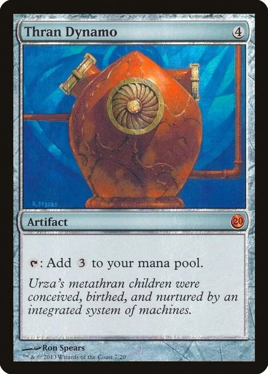 Thran Dynamo #7 FOIL From the Vault Twenty