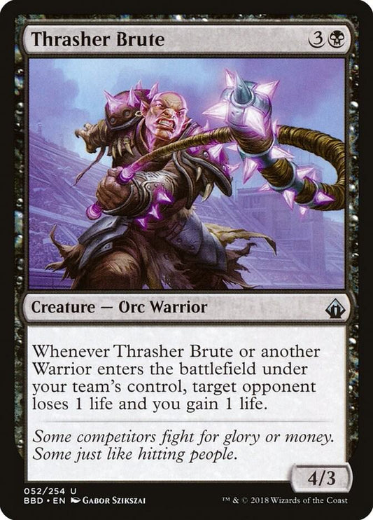 Thrasher Brute #52 FOIL Battlebond