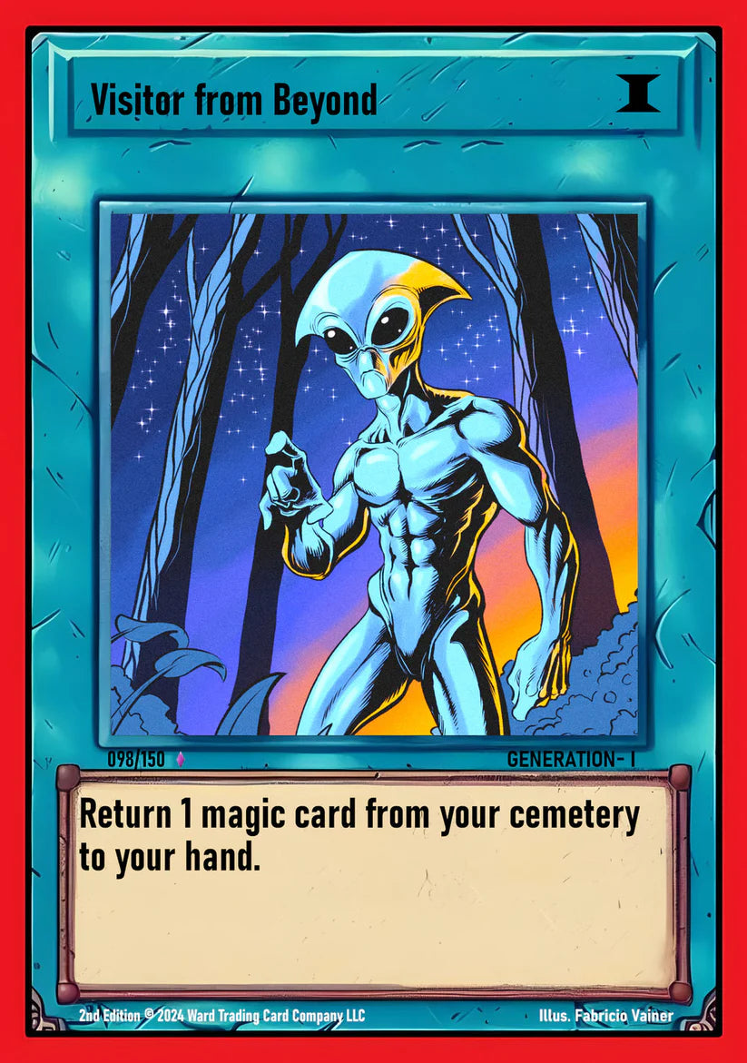 Visitor from Beyond #98 Ward Gen I – The Curious Crow Company