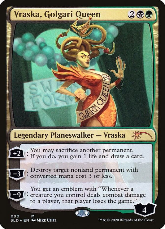 Vraska, Golgari Queen #90 FOIL Secret Lair Drop Series