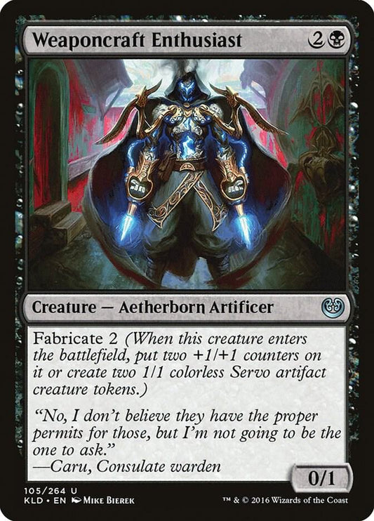 Weaponcraft Enthusiast #105 FOIL Kaladesh