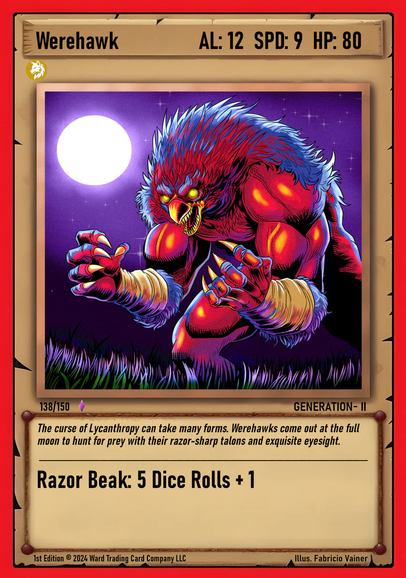 Werehawk #138 Ward Gen II