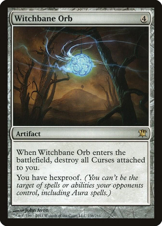 Witchbane Orb #236 FOIL Innistrad