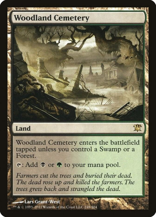 Woodland Cemetery #249 FOIL Innistrad