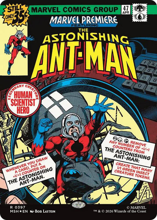 The Astonishing Ant-Man (Borderless) #397 FOIL Marvel Super Heroes