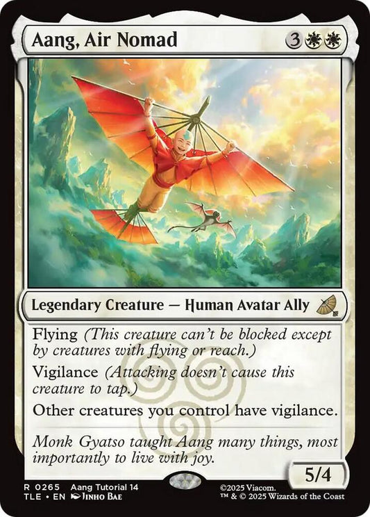 Aang, Air Nomad #265 Avatar: The Last Airbender: Eternal-Legal