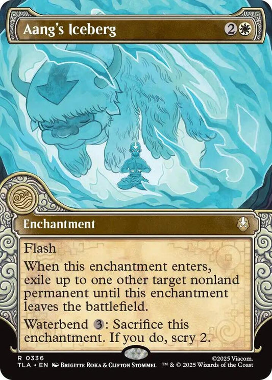 Aang's Iceberg (Showcase) #336 FOIL Avatar: The Last Airbender