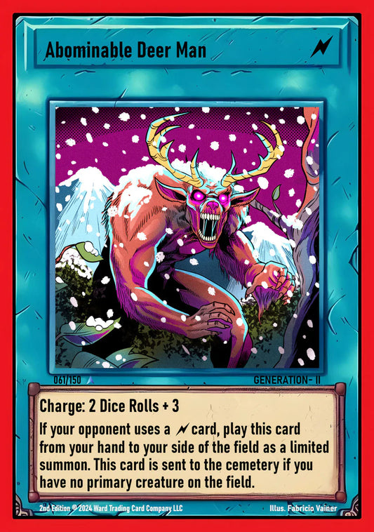 Abominable Deer Man #61 Ward Gen II
