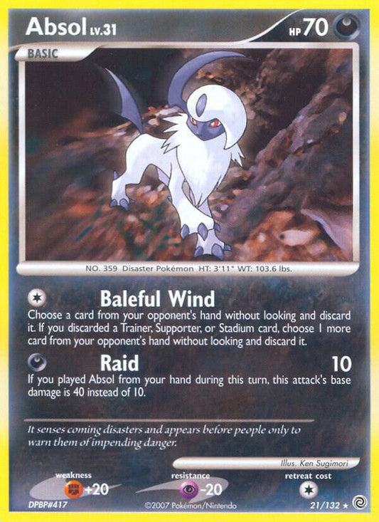Absol #21 FOIL Secret Wonders