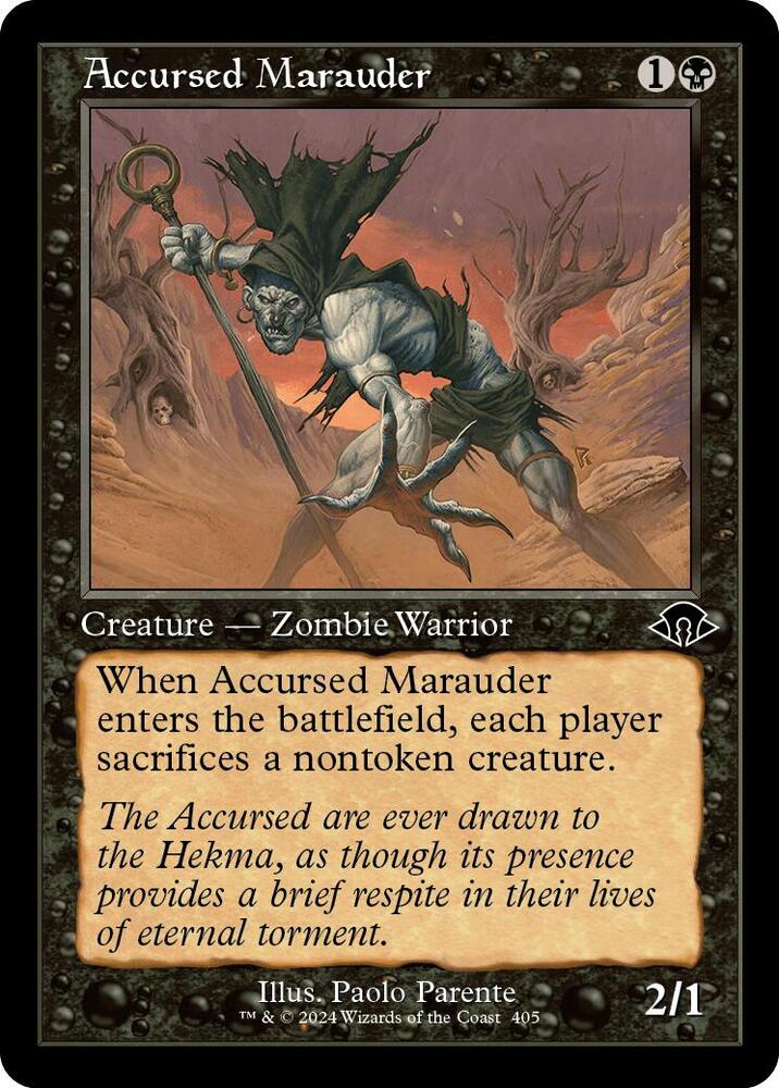 Accursed Marauder (Retro Frame) #405 Modern Horizons 3