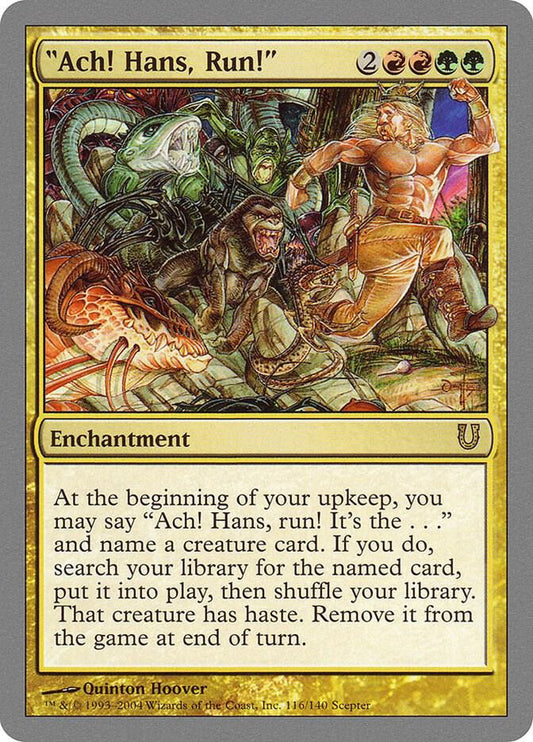Ach! Hans, Run! #116 Unhinged