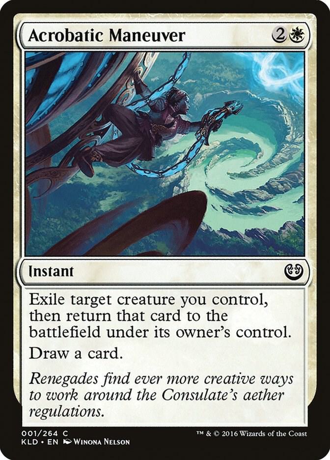 Acrobatic Maneuver #1 FOIL Kaladesh