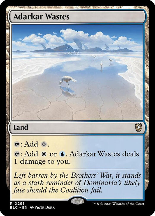 Adarkar Wastes #291 Commander: Bloomburrow