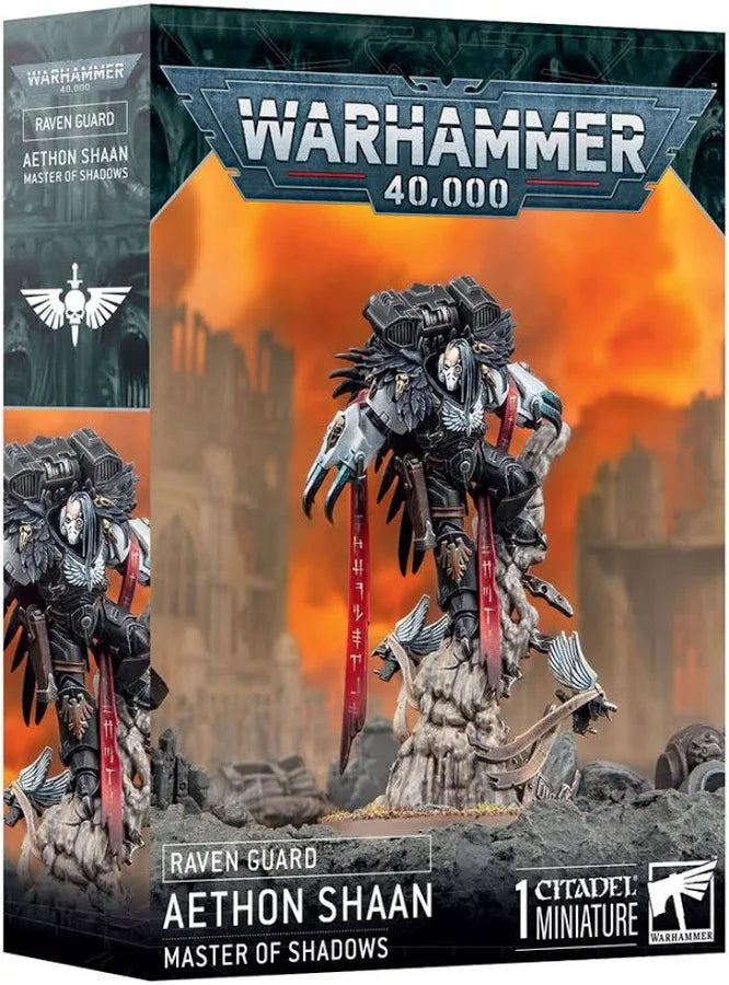 Aethon Shaan, Master of Shadows (Raven Guard) - Warhammer 40,000 NEW/SEALED