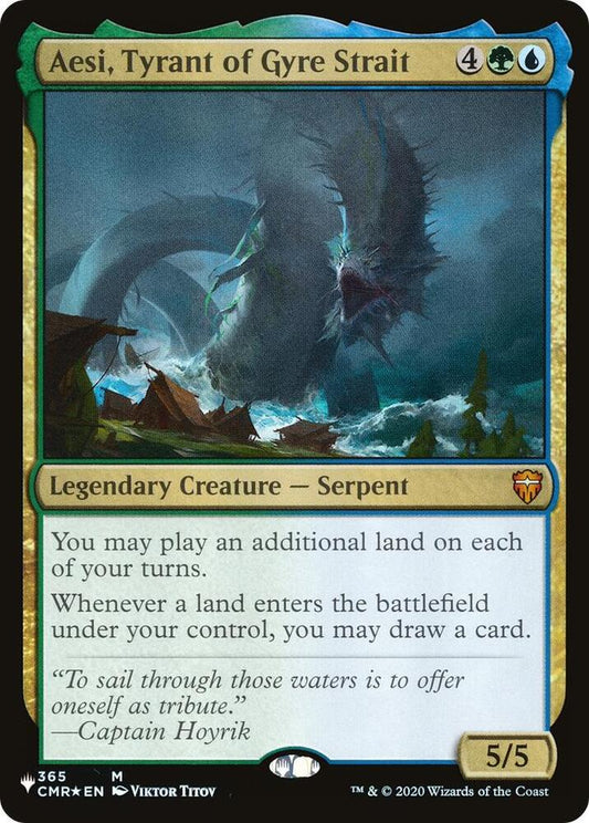 Aesi, Tyrant of Gyre Strait #365 The List Reprints