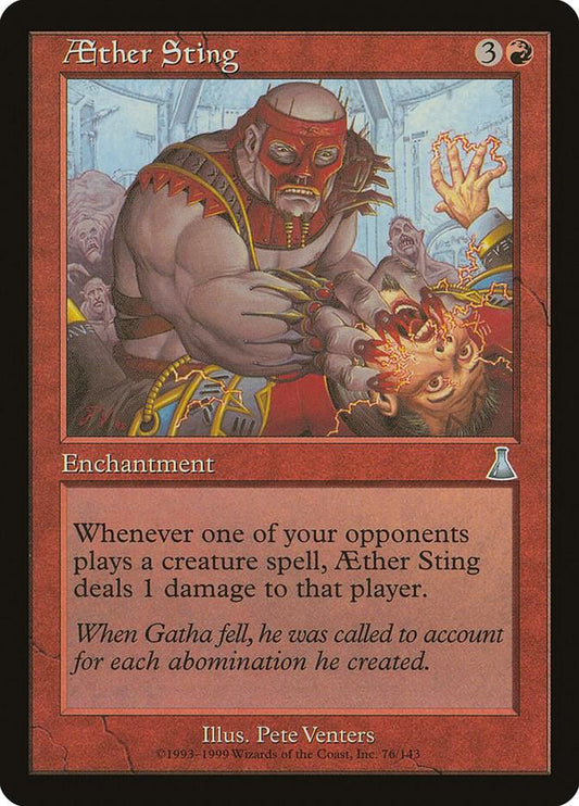 Aether Sting #76 Urza's Destiny