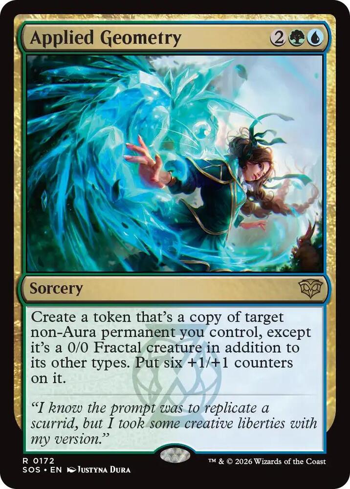 Applied Geometry #172 FOIL Secrets of Strixhaven