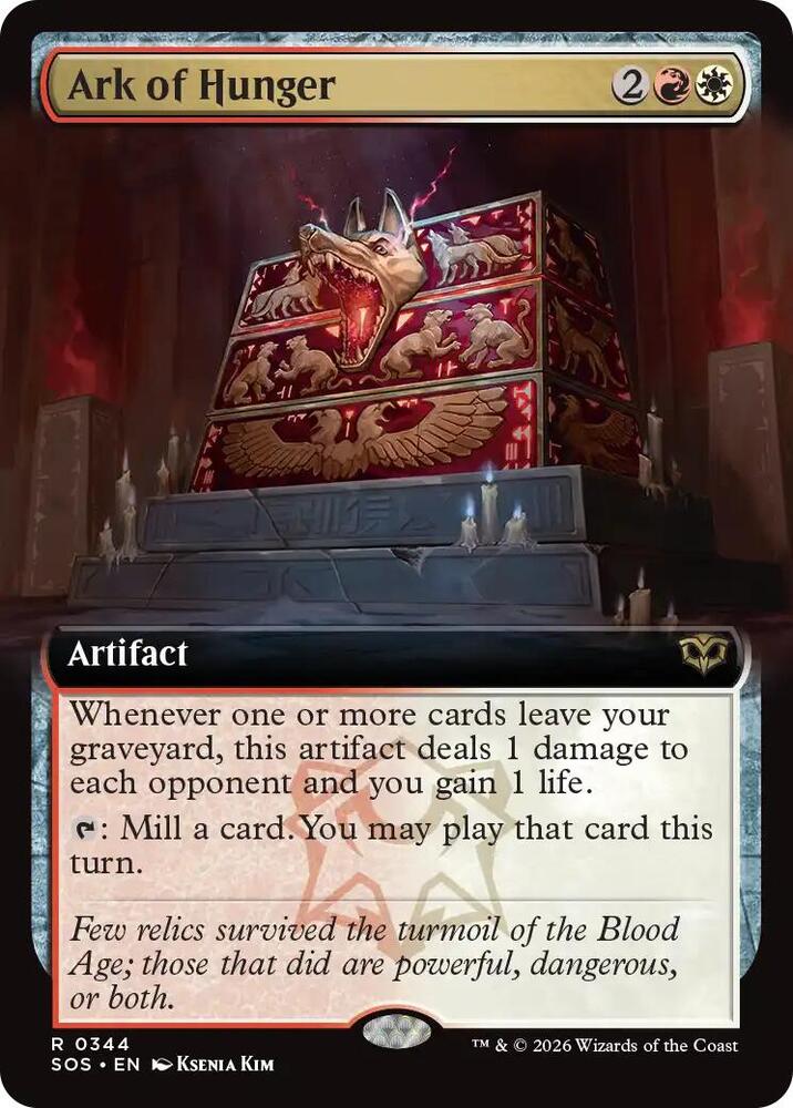 Ark of Hunger (Extended Art) #344 Secrets of Strixhaven