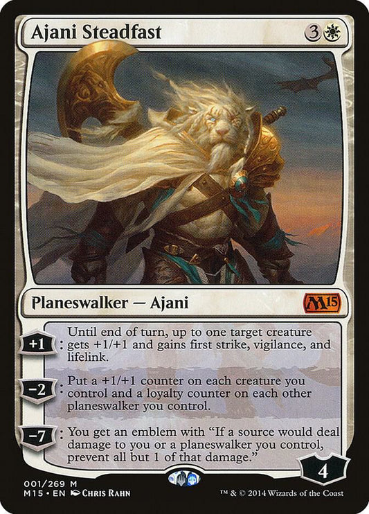 Ajani Steadfast #1 Magic 2015