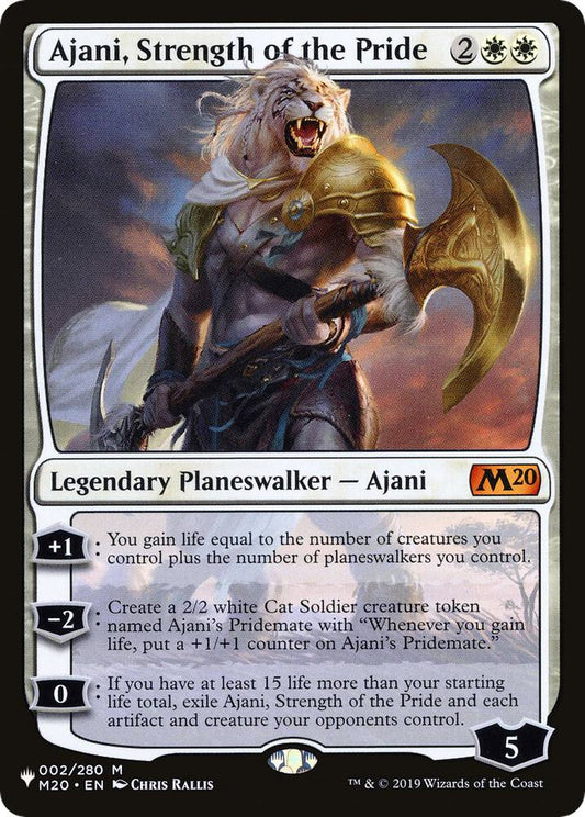 Ajani, Strength of the Pride #2 The List Reprints