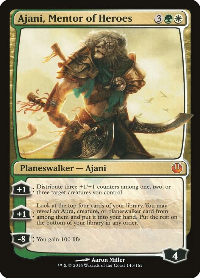 Ajani, Mentor of Heroes #145 Journey Into Nyx
