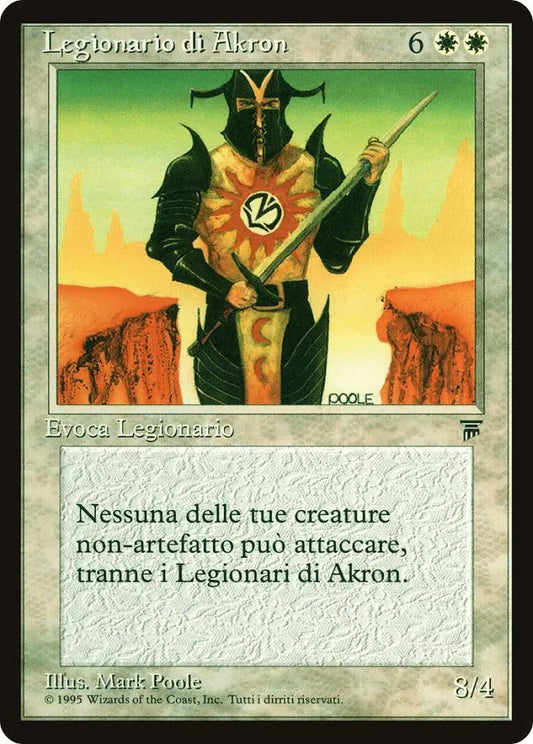 Akron Legionnaire (Italian) - Legends