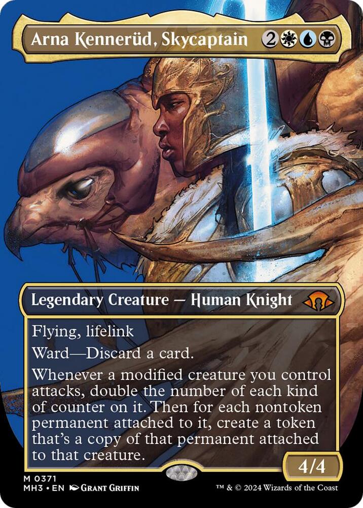 Arna Kennerud, Skycaptain (Borderless) #371 Modern Horizons 3