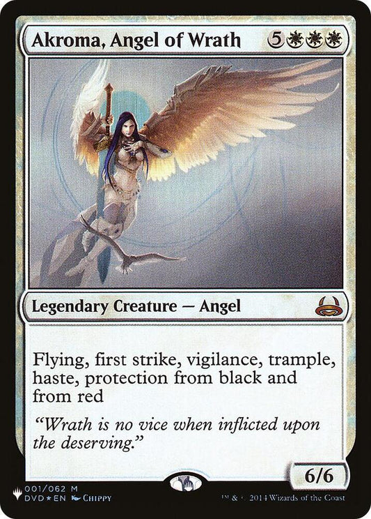 Akroma, Angel of Wrath #1 The List Reprints