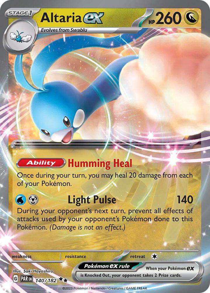 Altaria EX #140 SV04: Paradox Rift